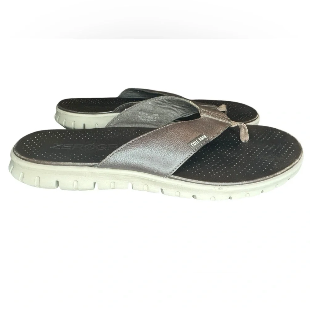 Cole Haan Zerogrand Leather Sandal Mens Size 10 Brown